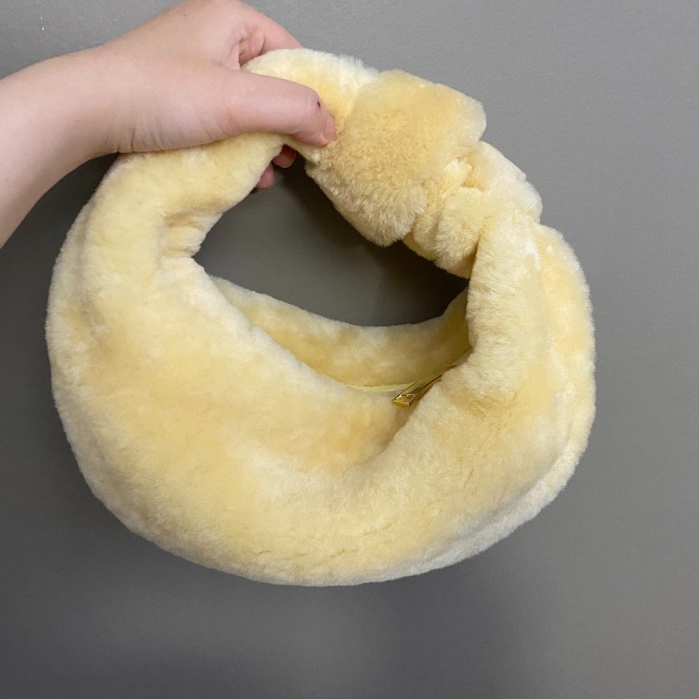 faux fur bag